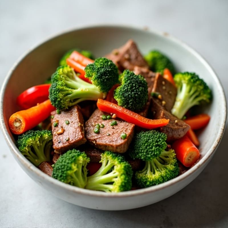 Garlic-Ginger Beef and Broccoli Stir-Fry