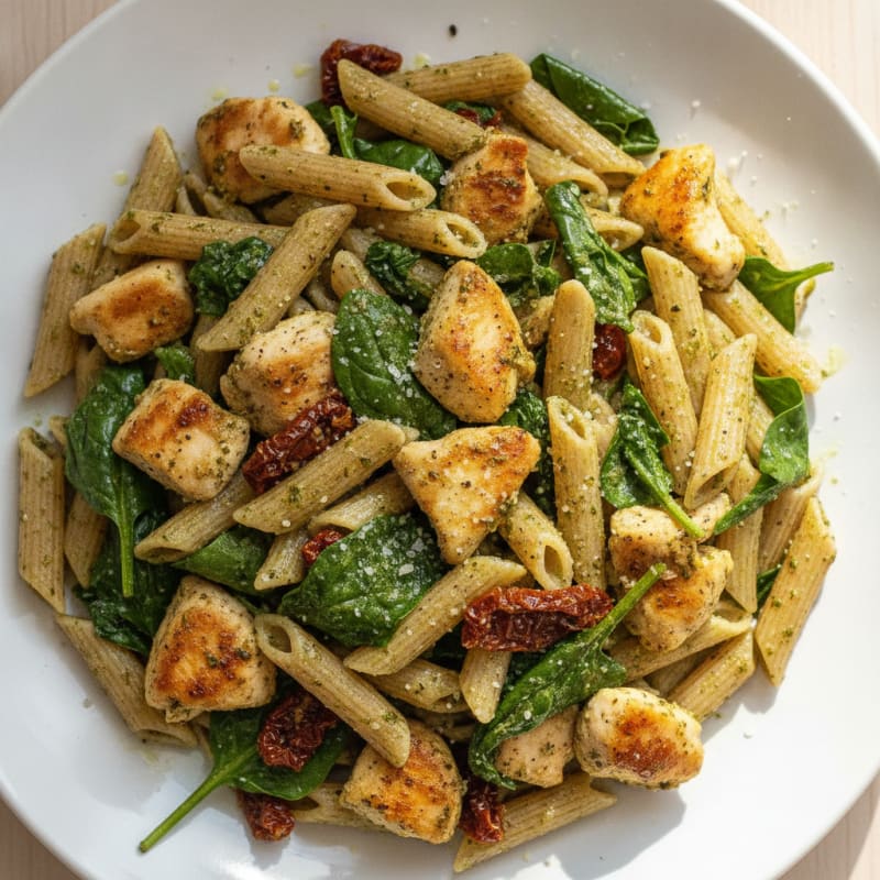 Pesto Chicken with Sundried Tomatoes