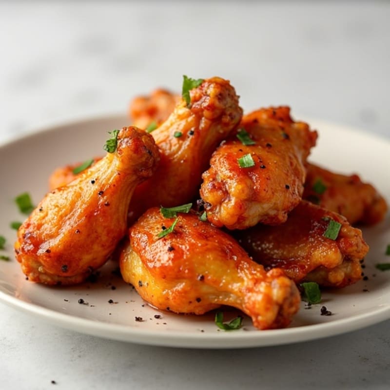 Crispy Honey Glazed Chicken Wings