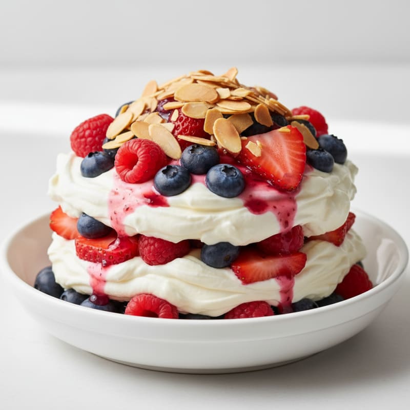 Creamy Greek Yogurt Protein Parfait with Mixed Berries