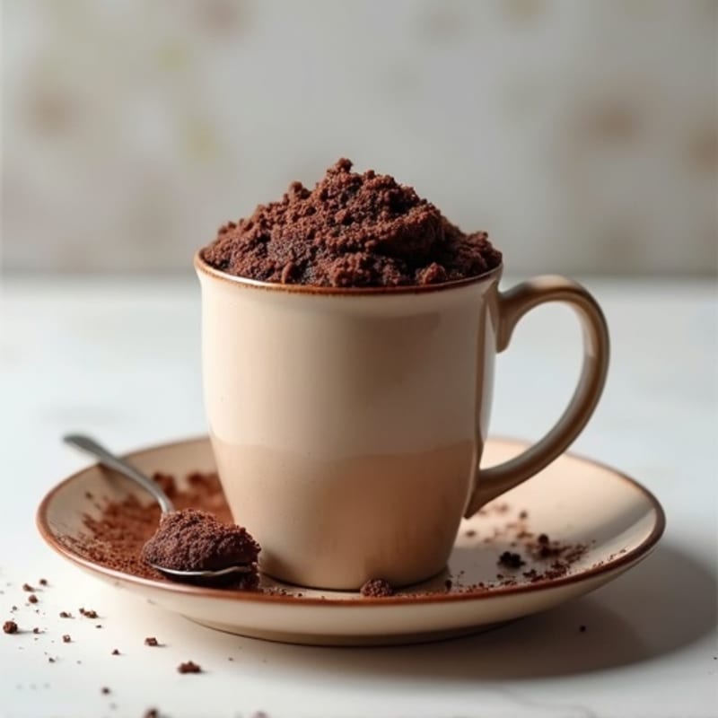 High-Protein Double Chocolate Mug Cake