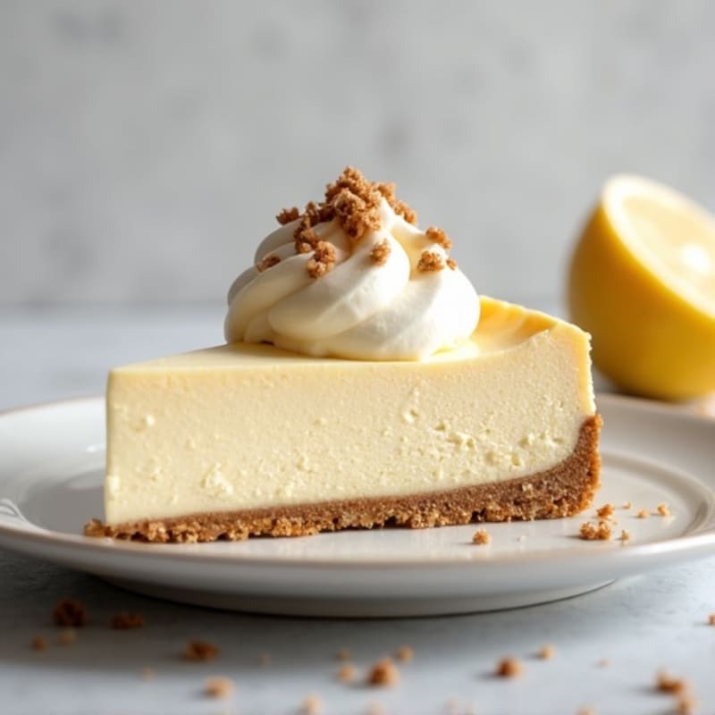 Creamy Greek Yogurt Protein Cheesecake