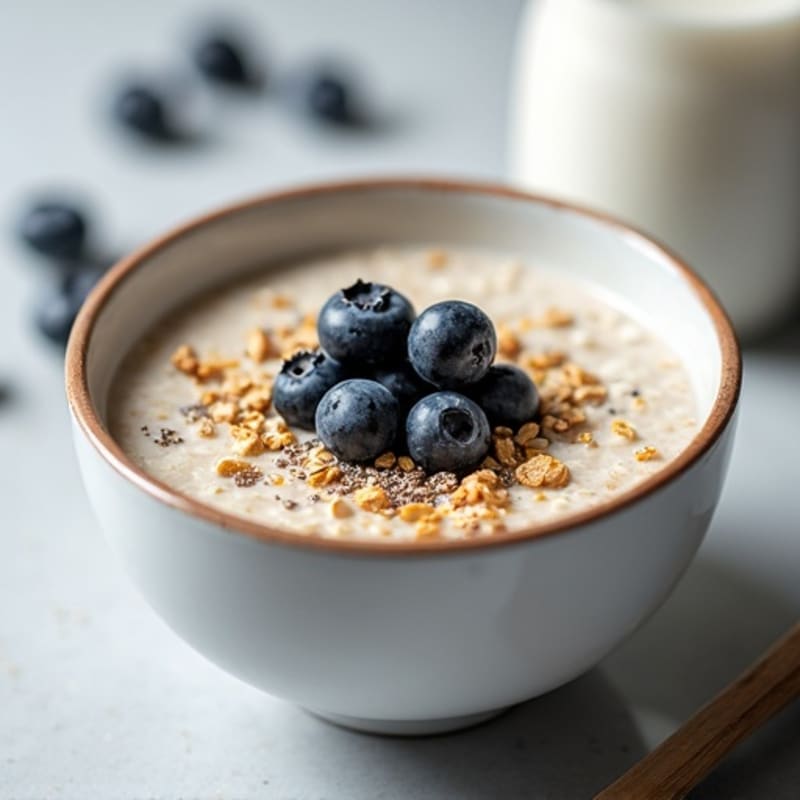 High-Protein Creamy Overnight Oats