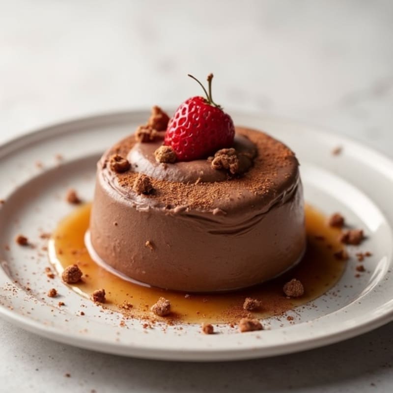 Greek Yogurt Chocolate Protein Mousse