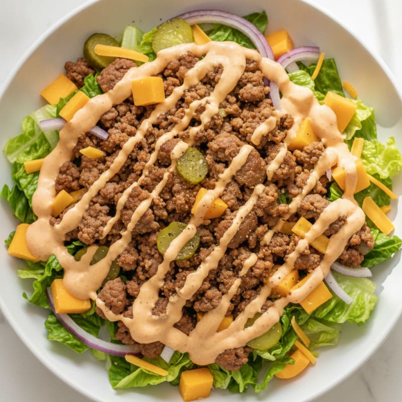 Big Mac Protein Bowl
