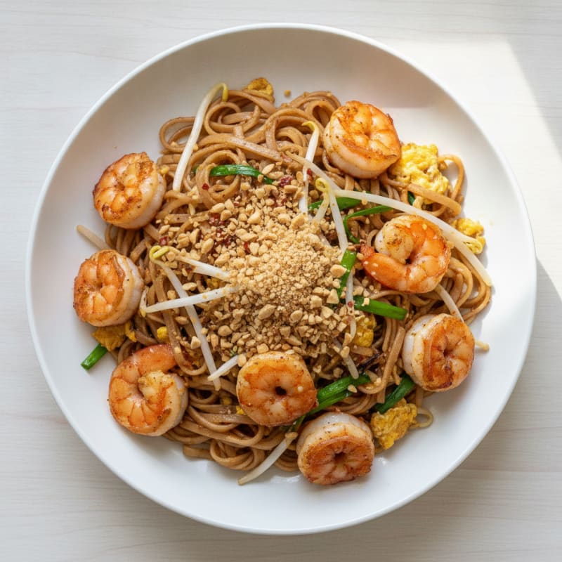Shrimp Pad Thai Noodles