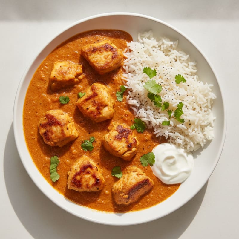 Chicken Tikka Masala with Basmati Rice
