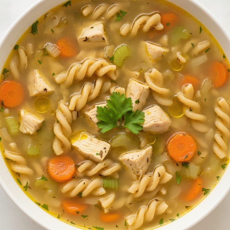 Hearty Chicken Noodle Soup