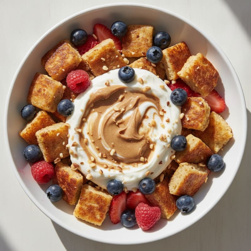 Protein Pancake Power Bowl