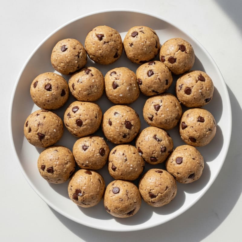 No-Bake Chocolate Chip Cookie Dough Bites