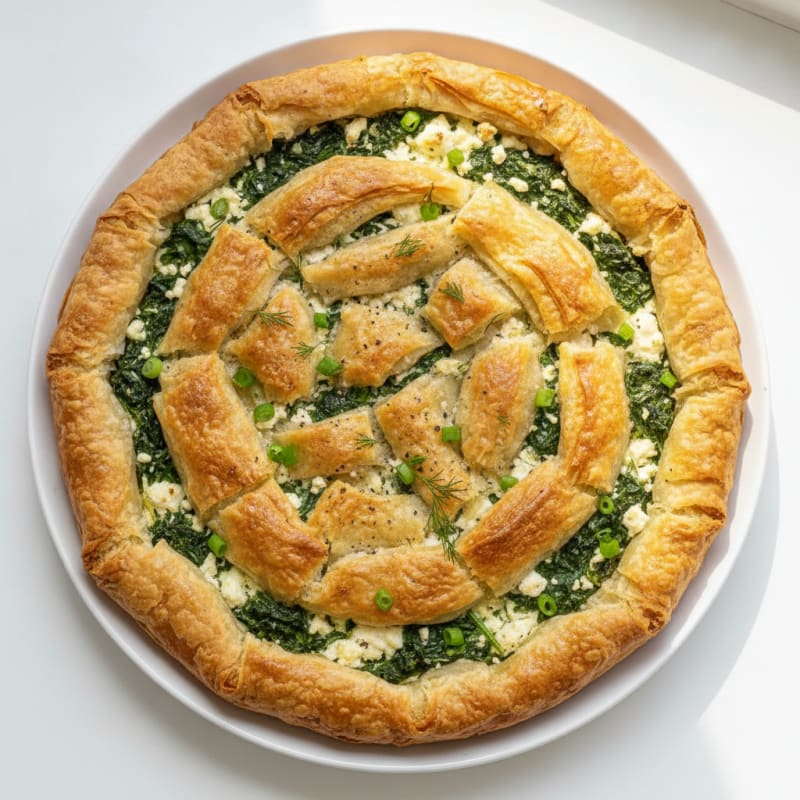 Spinach and Feta Phyllo Pie