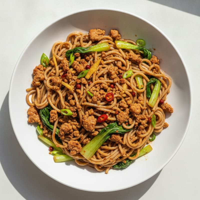 Sichuan Pork Dan Dan Noodles