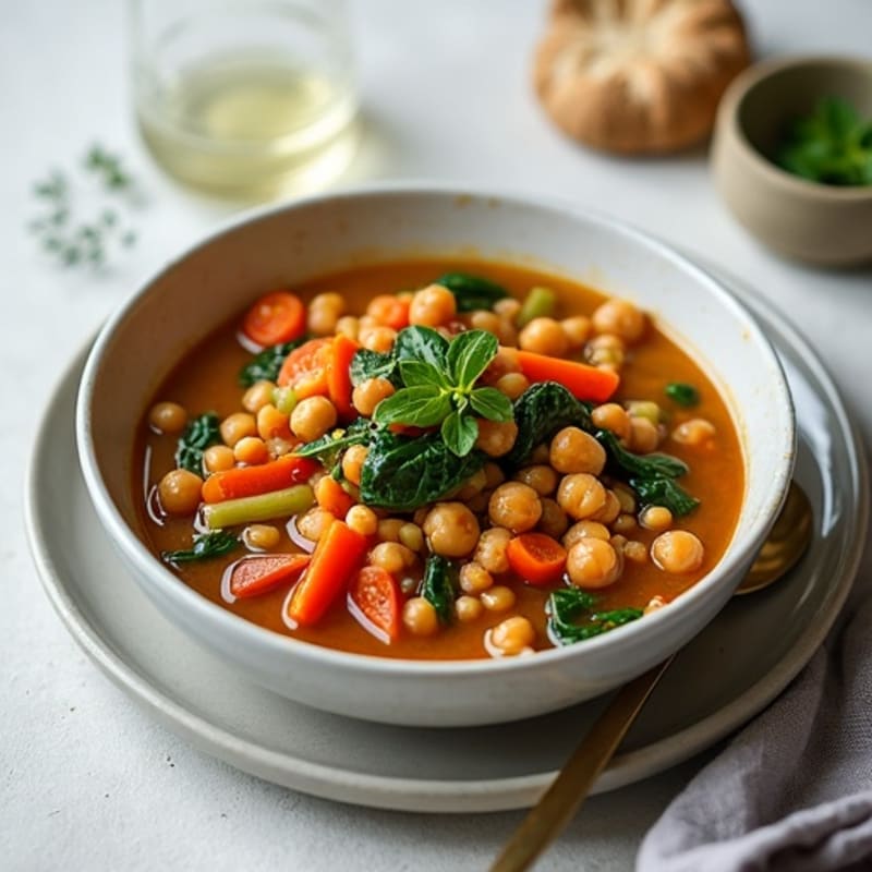 Herb-Spiced Lentil and Vegetable Stew