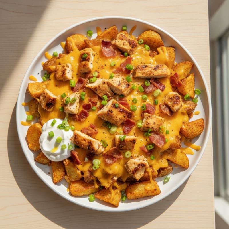 Loaded Bacon Cheese Fries