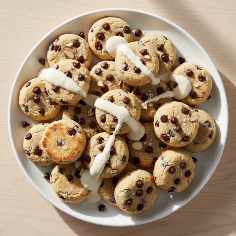 Creamy Chocolate Chip Cookie Dough Bites