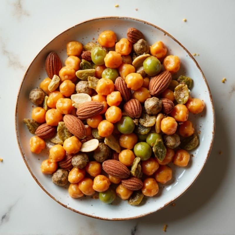 Crunchy Roasted Chickpea Trail Mix