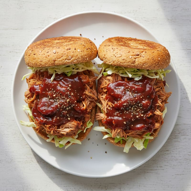 Smoky BBQ Pulled Pork Sandwiches