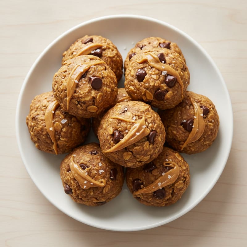 Chocolate Chip Oatmeal Energy Bites