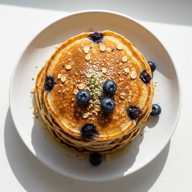 Fluffy Golden Dairy-Free Pancakes