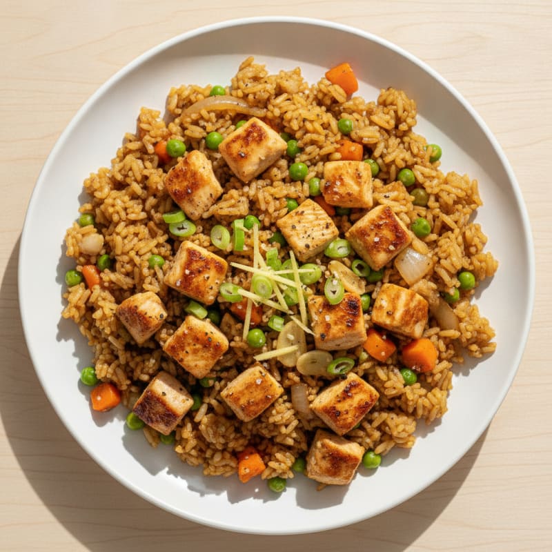 Chicken and Vegetable Fried Rice