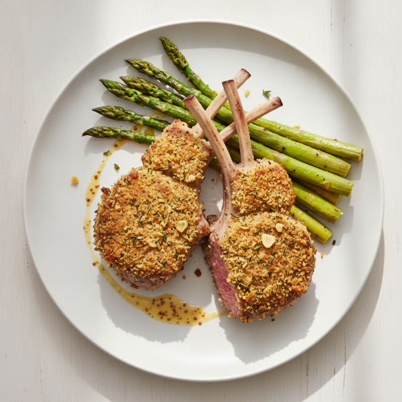 Herb-Crusted Lamb Chops