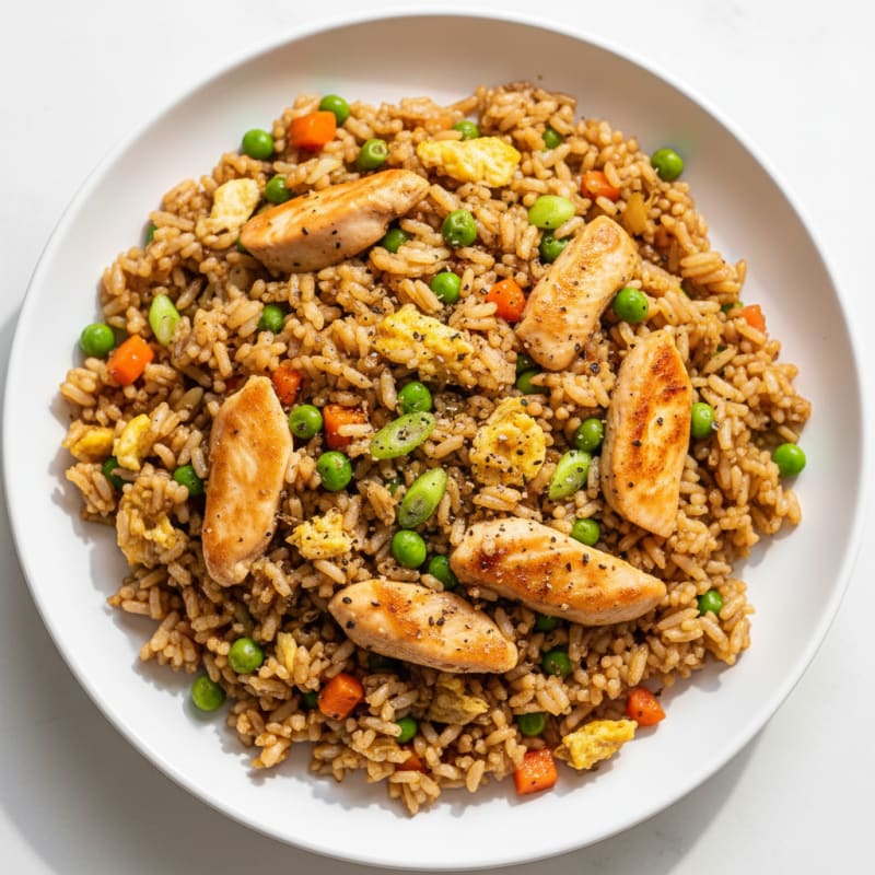 Chicken and Vegetable Fried Rice