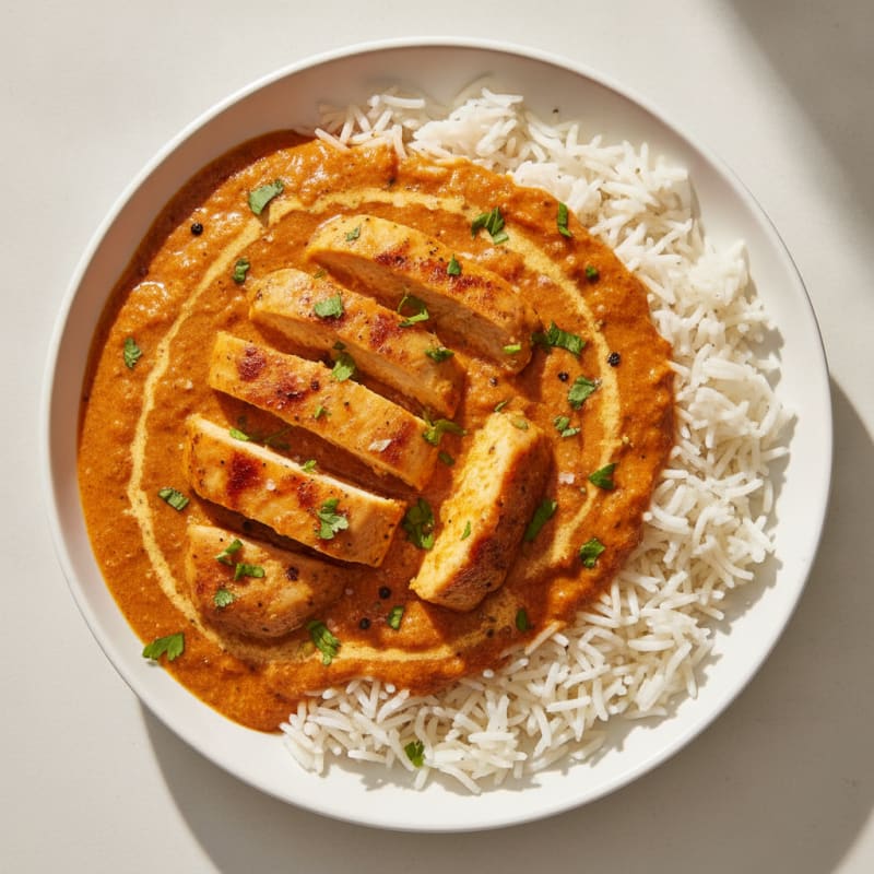 Chicken Tikka Masala with Basmati Rice