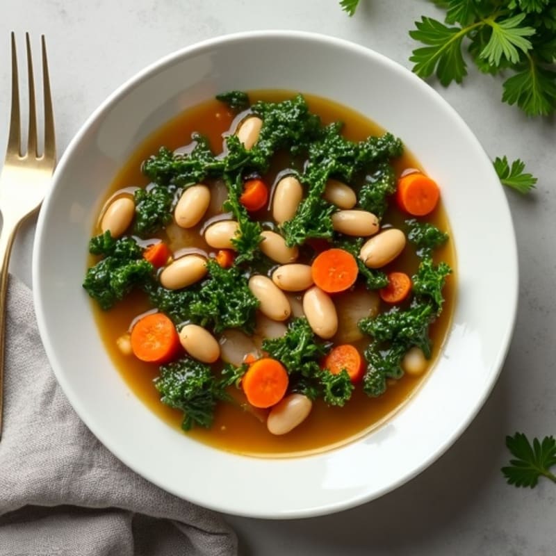Hearty Kale and White Bean Soup