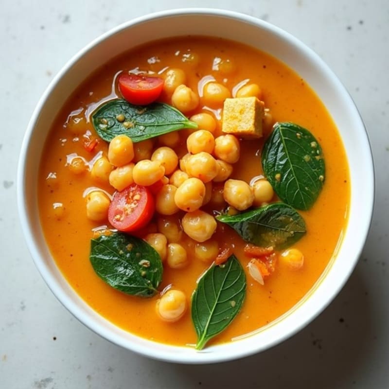 Creamy Coconut Curry Chickpea Stew