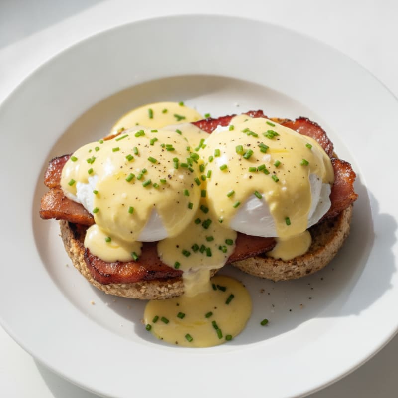 Classic Eggs Benedict with Hollandaise