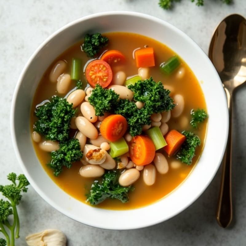 Hearty White Bean and Kale Soup