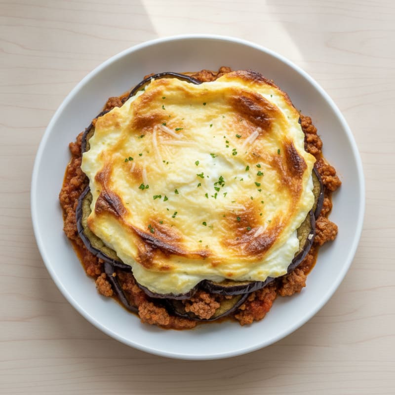 Classic Greek Lamb Moussaka