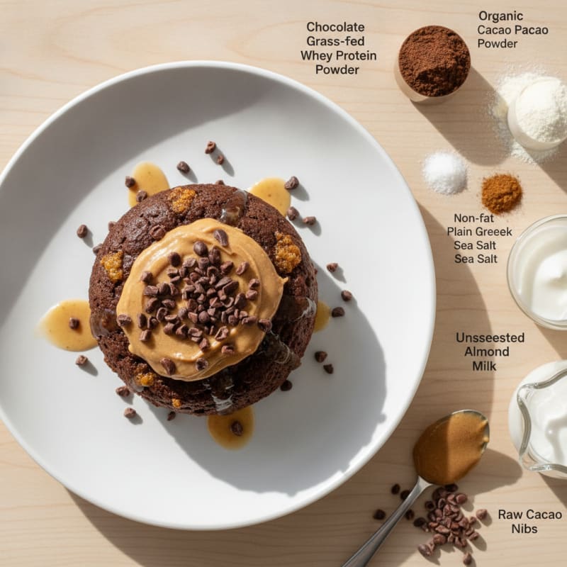 Chocolate Protein Mug Cake