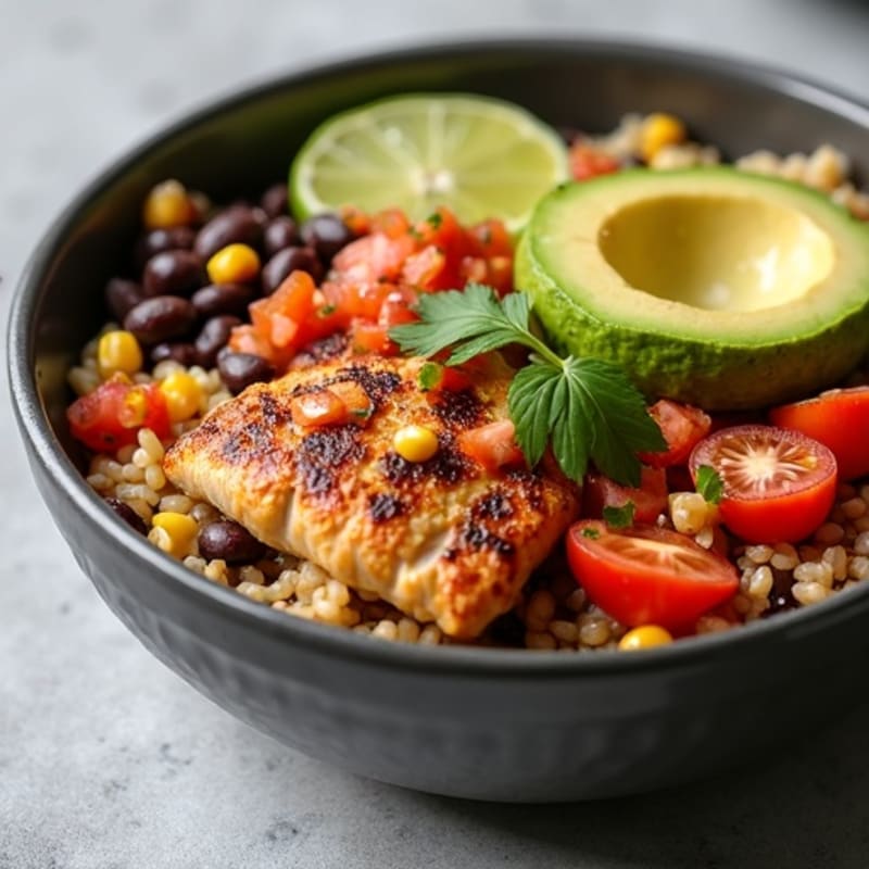 Hearty Black Bean Burrito Bowl