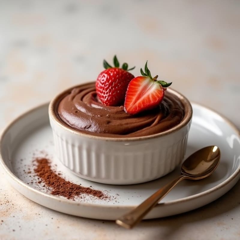 Silky Chocolate Protein Pudding