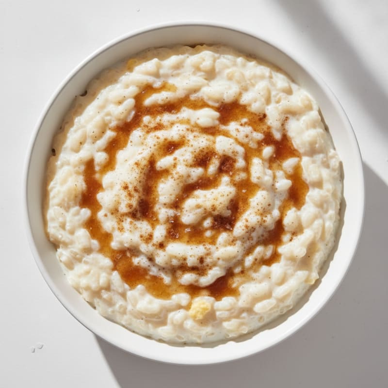 High-Protein Greek Yogurt Rice Pudding
