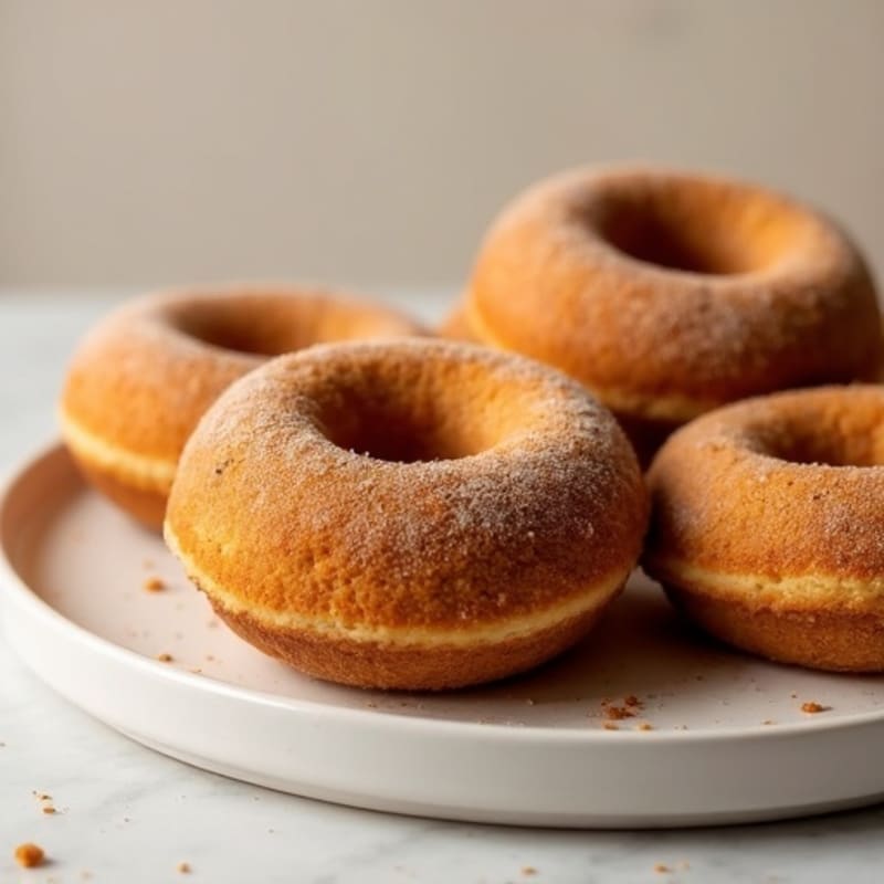 Protein-Packed Baked Pumpkin Spice Donuts