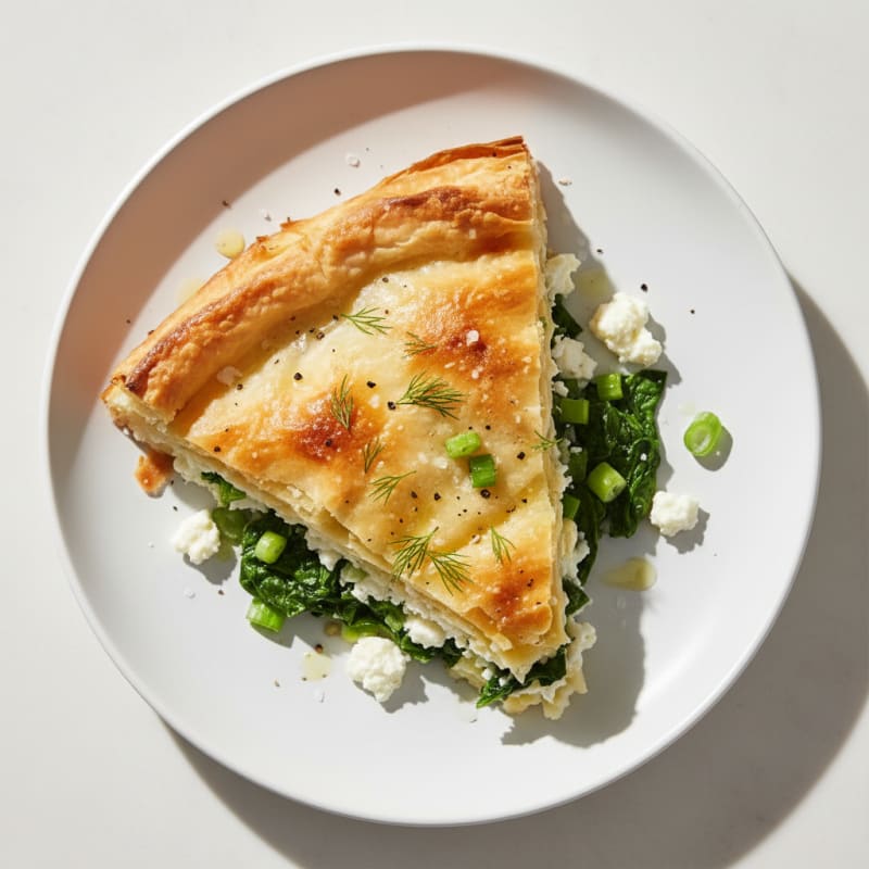 Spinach and Feta Phyllo Pie