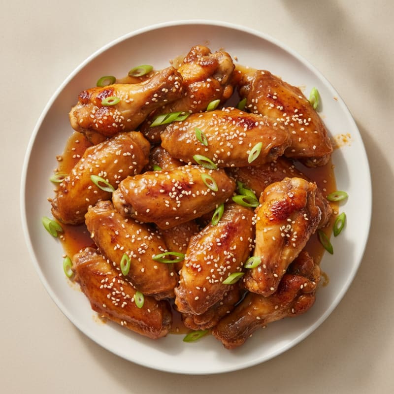 Honey-Glazed Chicken Wings