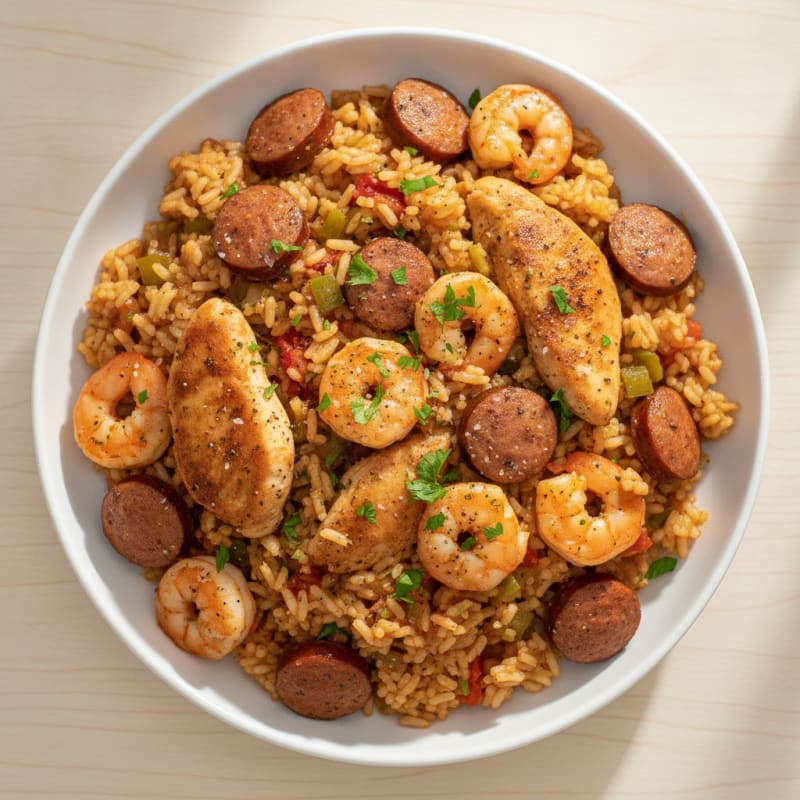 Creole Jambalaya with Andouille Sausage