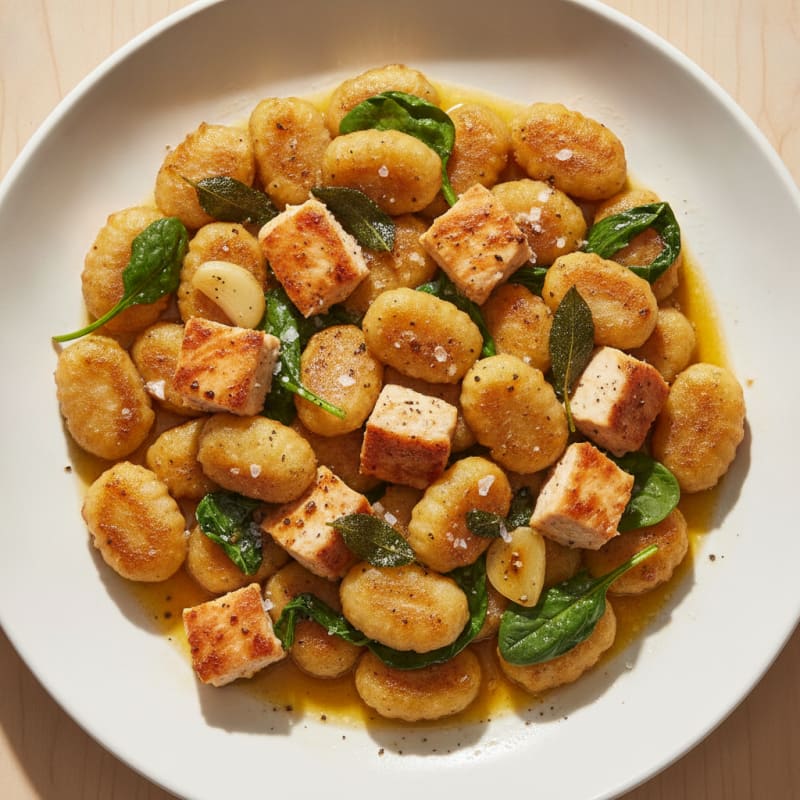Ricotta Gnocchi with Sage Butter Sauce
