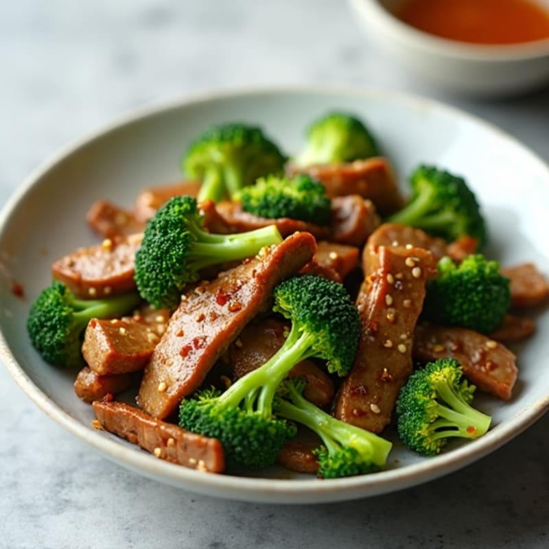 Ginger-Garlic Beef and Broccoli Stir-Fry