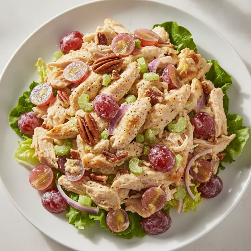 Chicken Salad with Grapes and Pecans