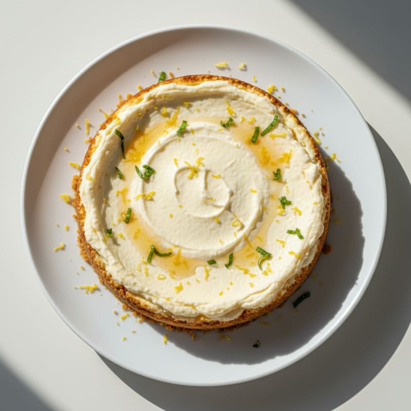 Creamy Greek Yogurt Protein Cheesecake
