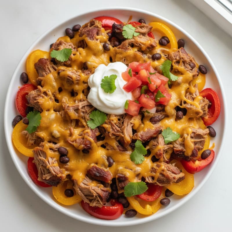 Smoky Pulled Pork Nachos