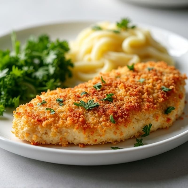 Crispy Baked Buttermilk Chicken with Herbs