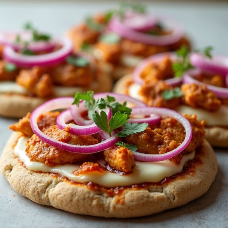Crispy BBQ Chicken Flatbread Pizza