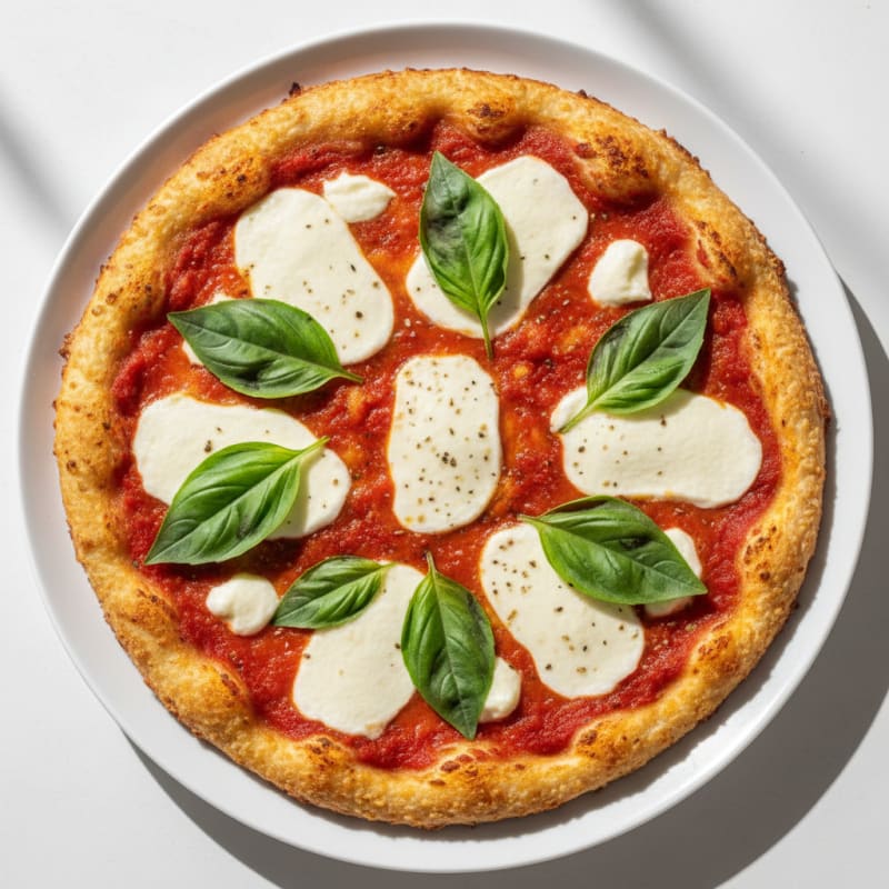Classic Margherita Pizza with Fresh Basil