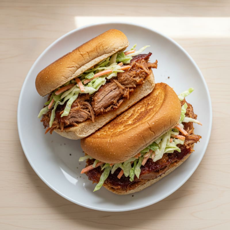 BBQ Pulled Pork Sandwiches