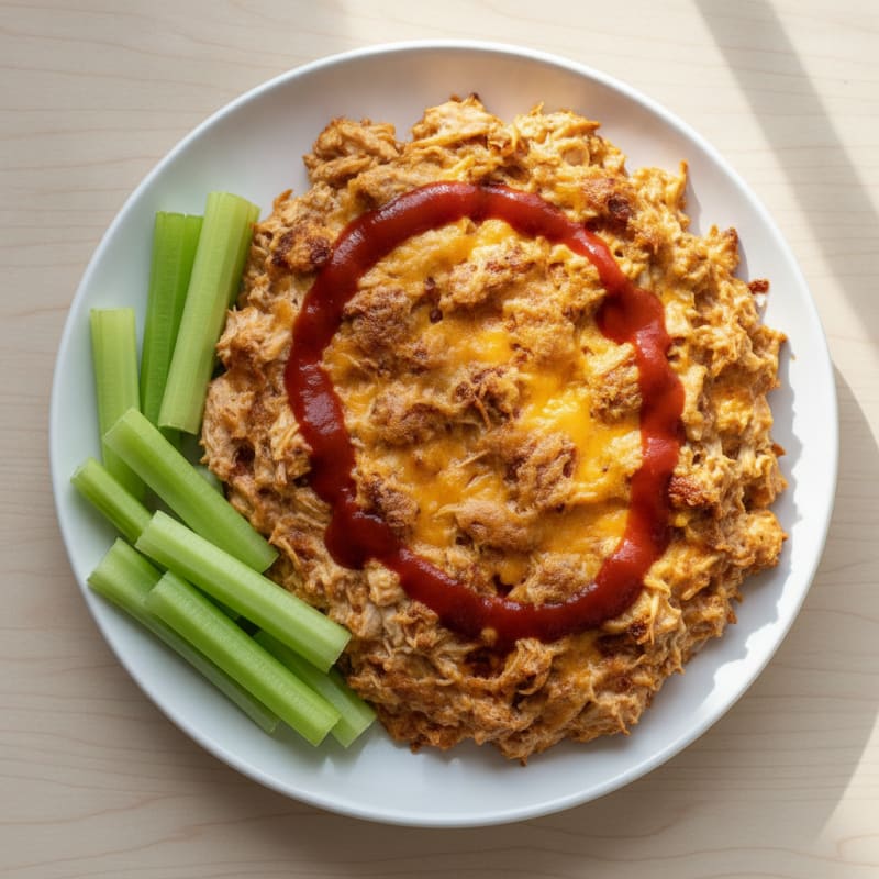 High-Protein Buffalo Chicken Dip